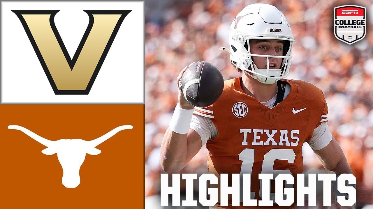 Vanderbilt vs. Texas: Exciting College Football Clash Highlights ๐
