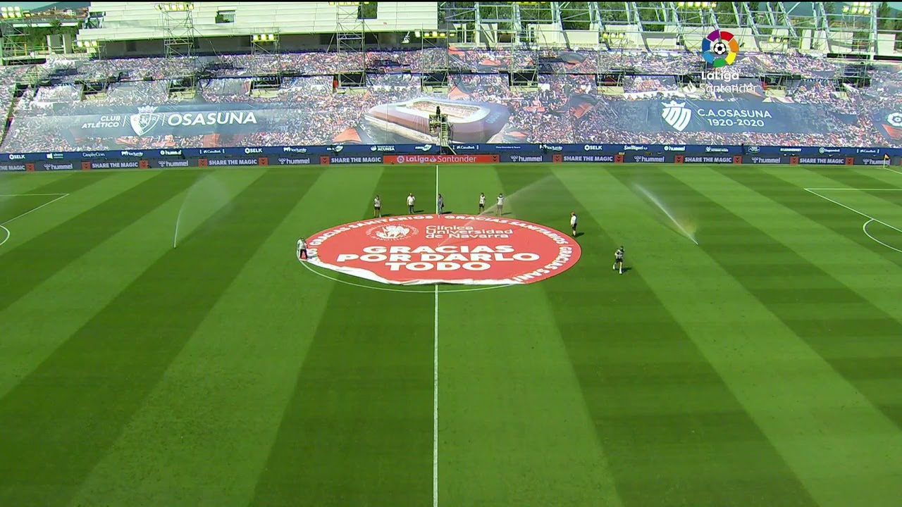 Calentamiento C.A. Osasuna vs RC Celta ⚽