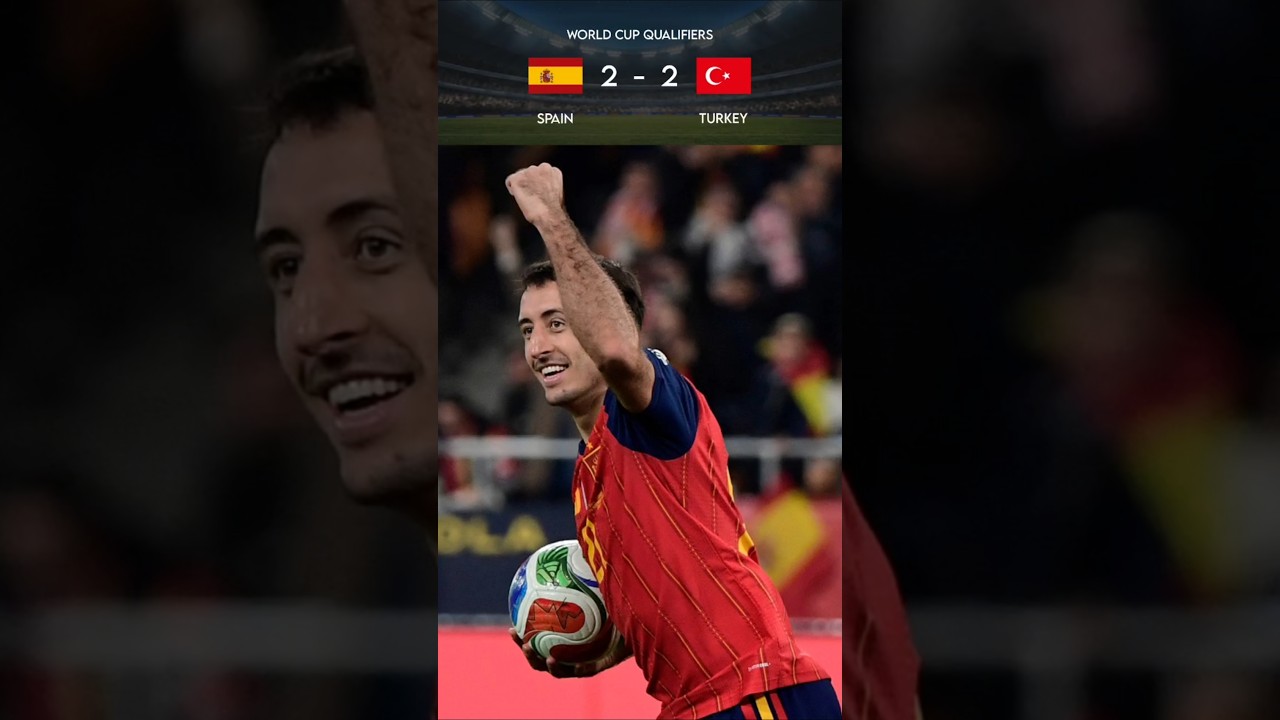 Spain vs Turkey Goals | World Cup Qualifiers ⚽