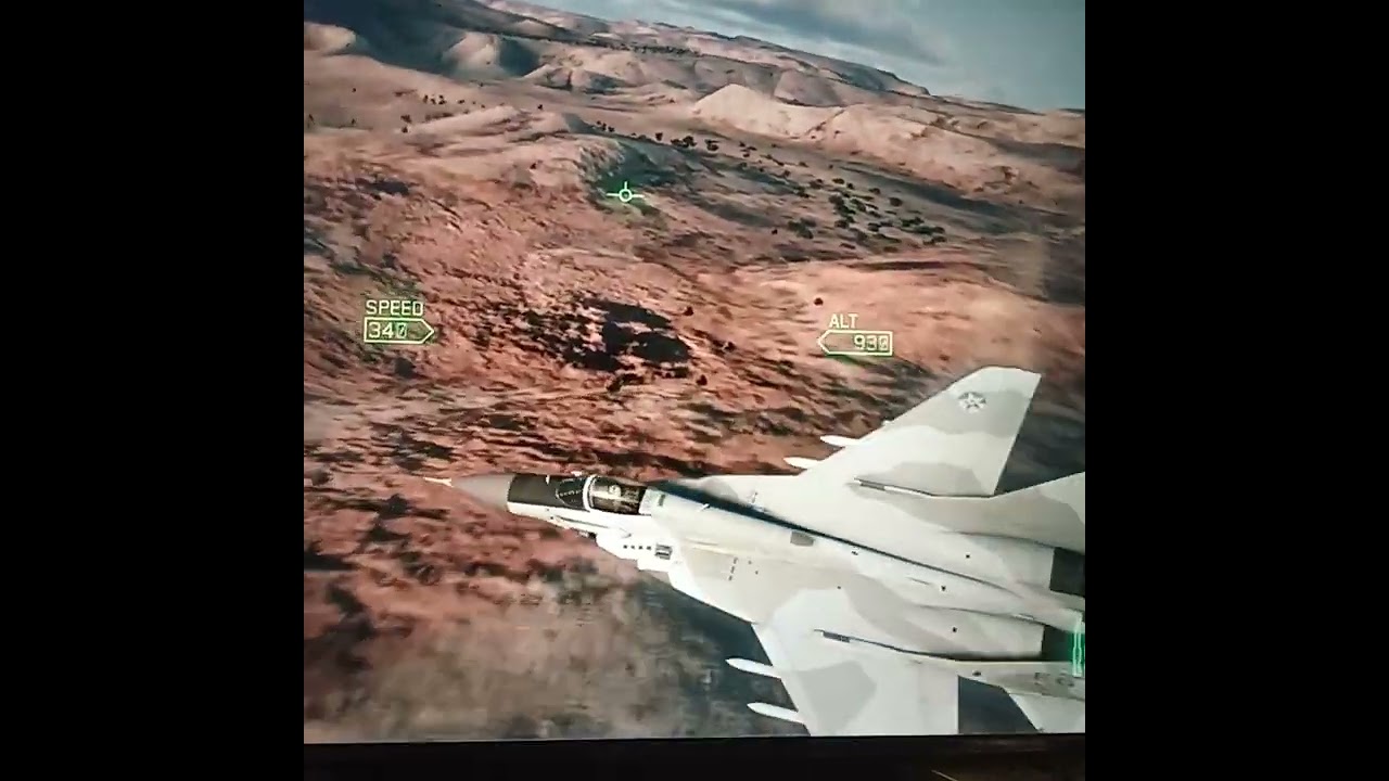 Ace Combat 7: Mig-29 Post-Stall Maneuver ✈️