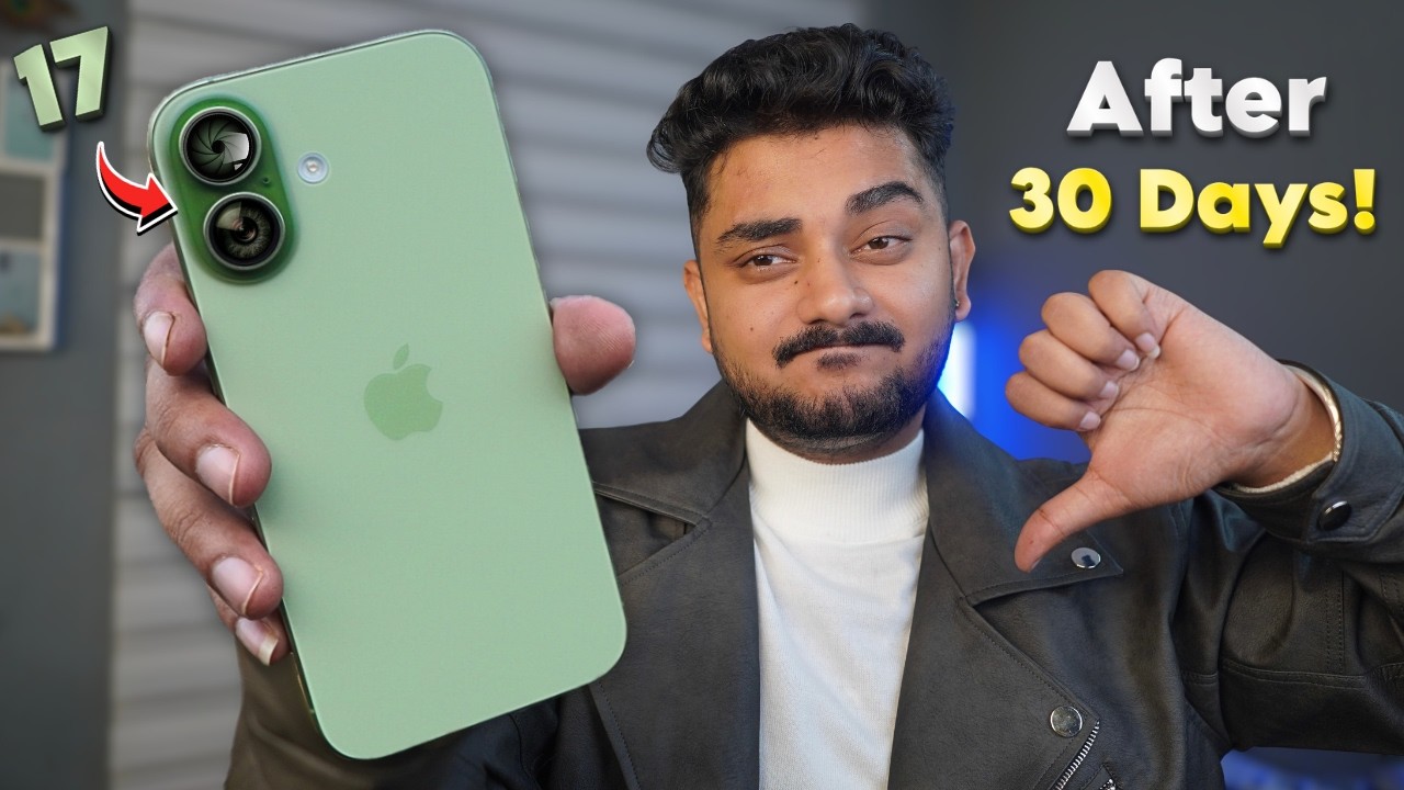 iPhone 17 One-Month Review: Camera, Battery & Gaming 🔥