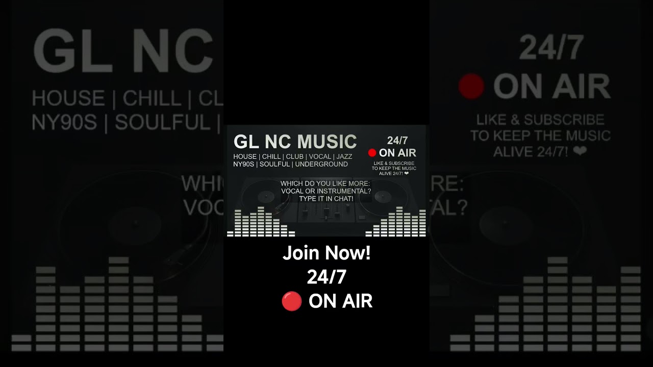 🎶 Non-Stop Deep House Vibes | 24/7 Chill Radio | Classic NY90s Sound