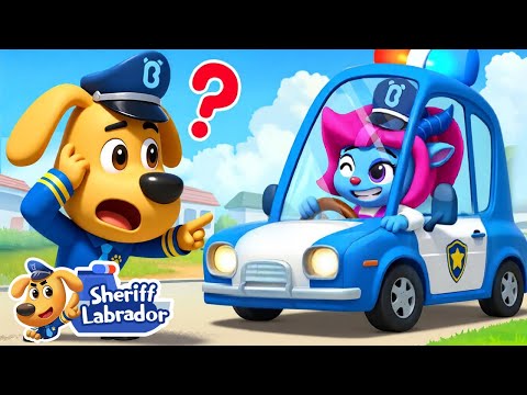 The Team Trick | 🌊 WaterCity Mystery | Police Cartoon | Safety Rules | Sheriff Labrador