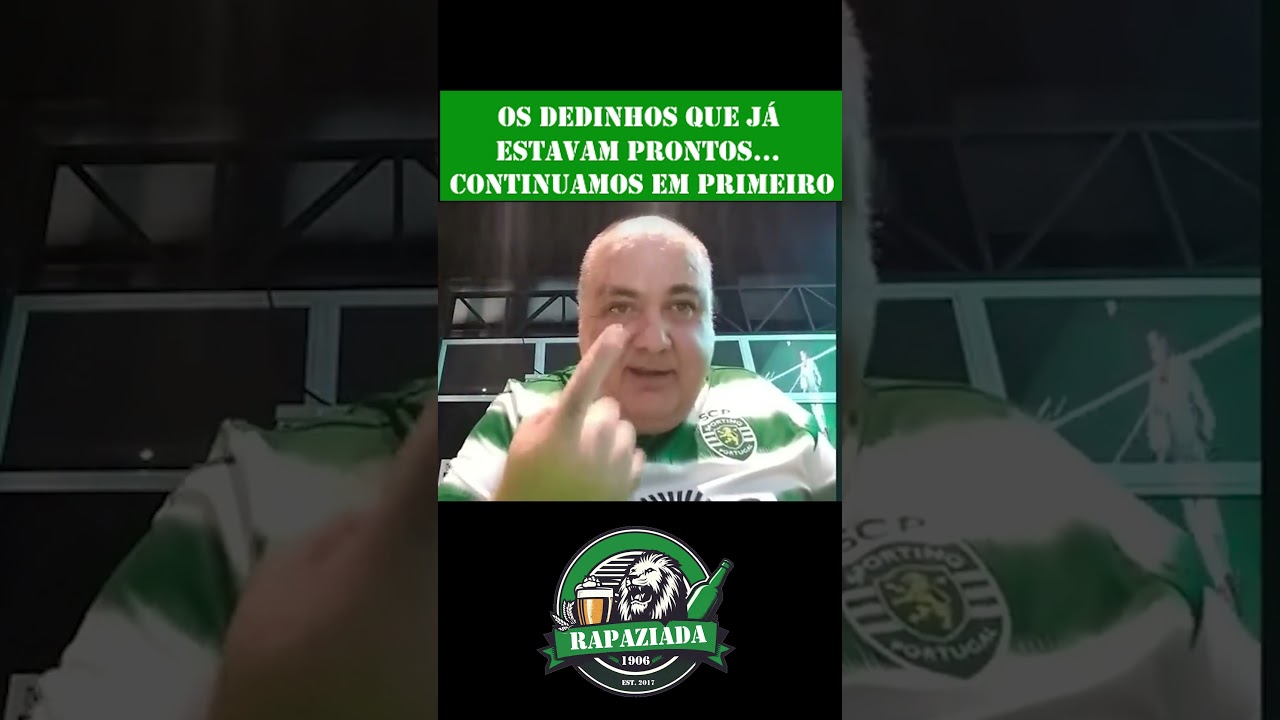 Sporting mantém liderança com movimento único ⚽