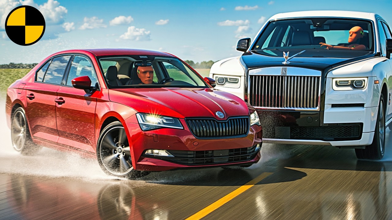 Epic Hydroplaning & Wet Road Crashes in BeamNG.drive 🚗💥