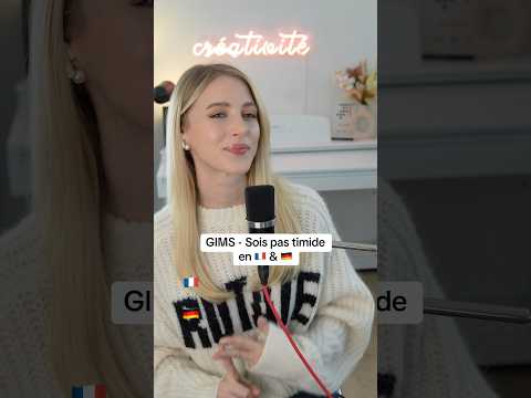 GIMS - Sois pas timide (en français 🇫🇷 & allemand 🇩🇪) #cover