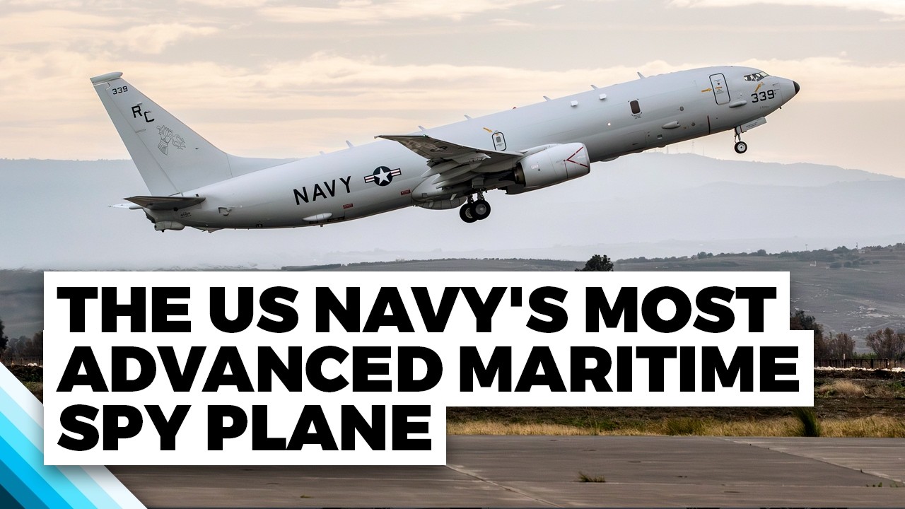 US Navy's P-8A Poseidon: Top Maritime Spy Plane