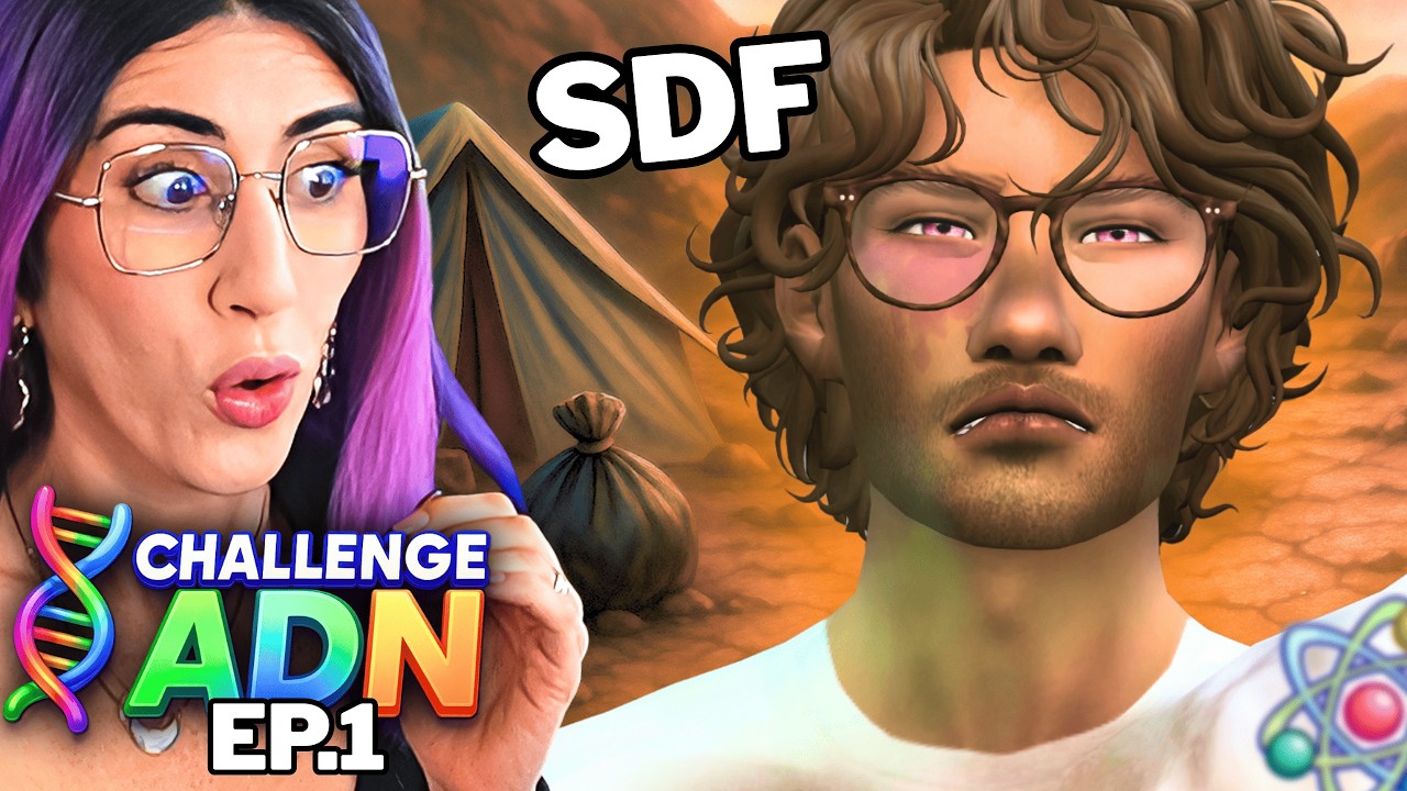 Sims 4 Challenge ADN : Triangle Amoureux & Génétiques 🧬