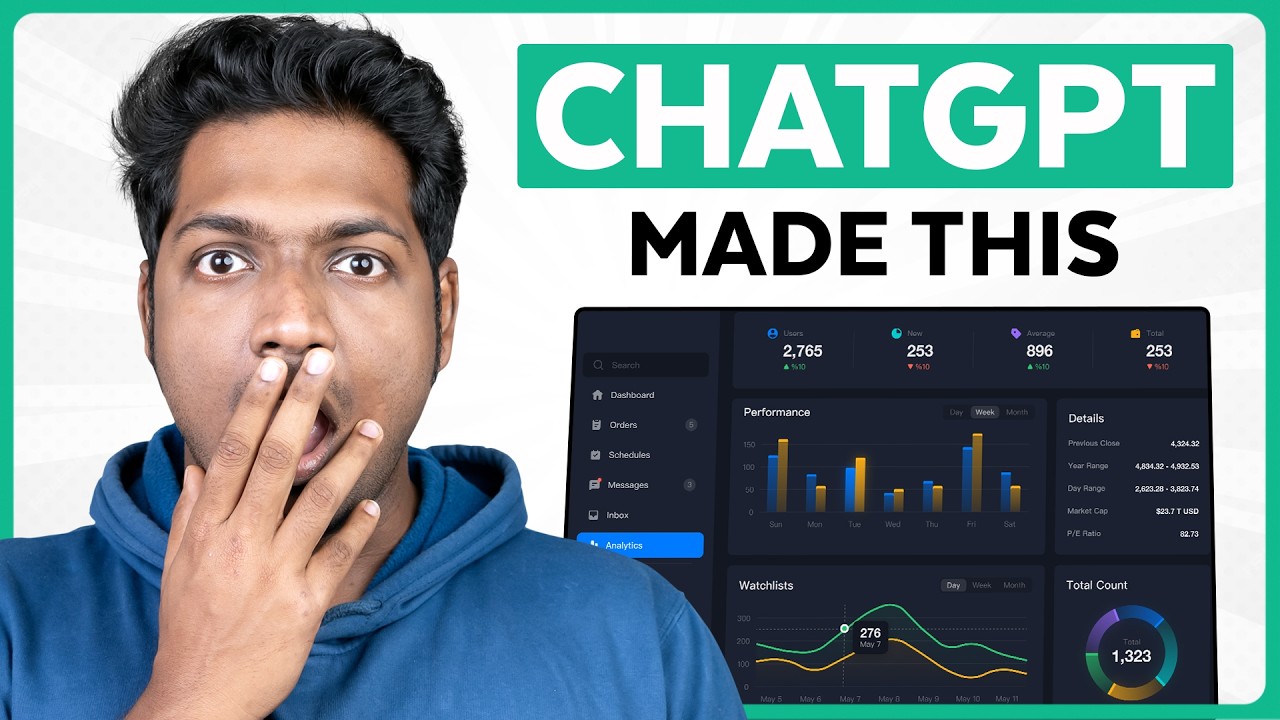 Create a One-Click Excel Dashboard with ChatGPT 😎