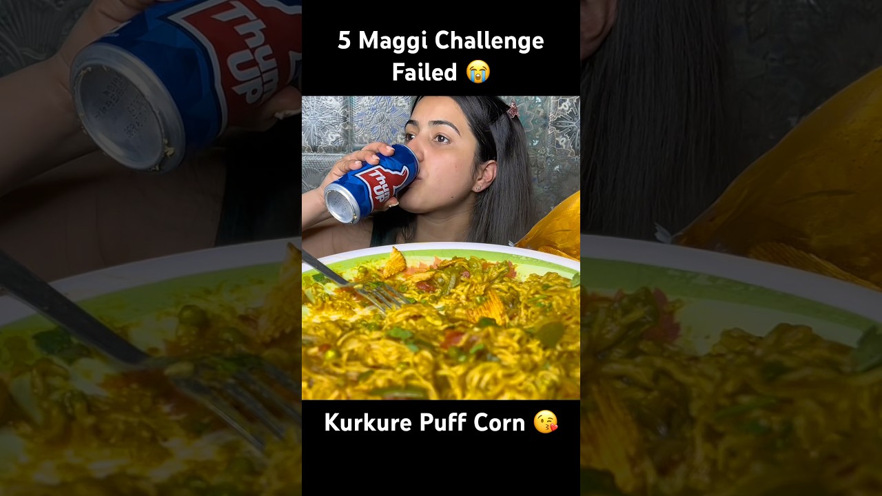 5 Maggi Packet Challenge Fail 😭