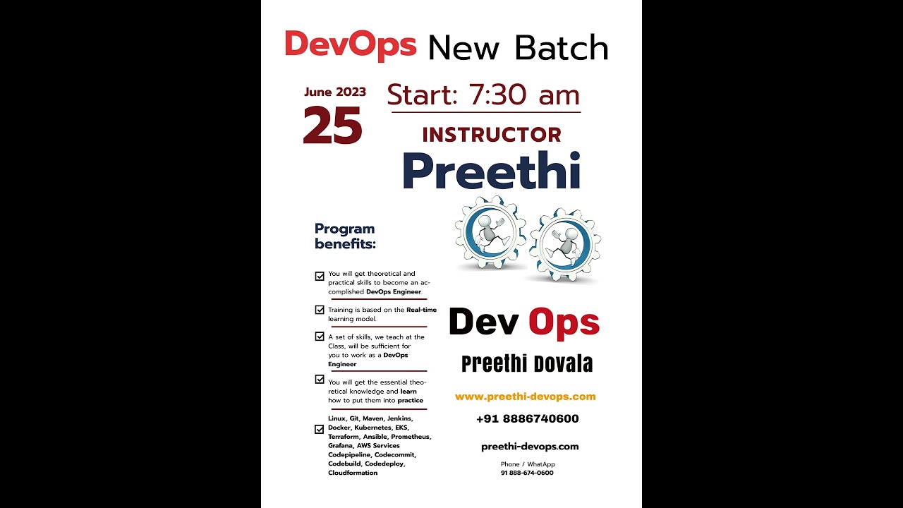 DevOps Online Training Starts June 25, 2023