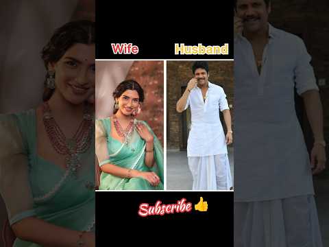 Tollywood Actors wife ।। South Indian actor husband wife #husbandwife #popular #tollywood #shorts