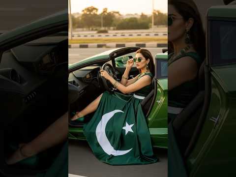 🇮🇳 Indian VS 🇵🇰 Pakistan girls car race challenge |15 august |#ai #army #india #pakistan