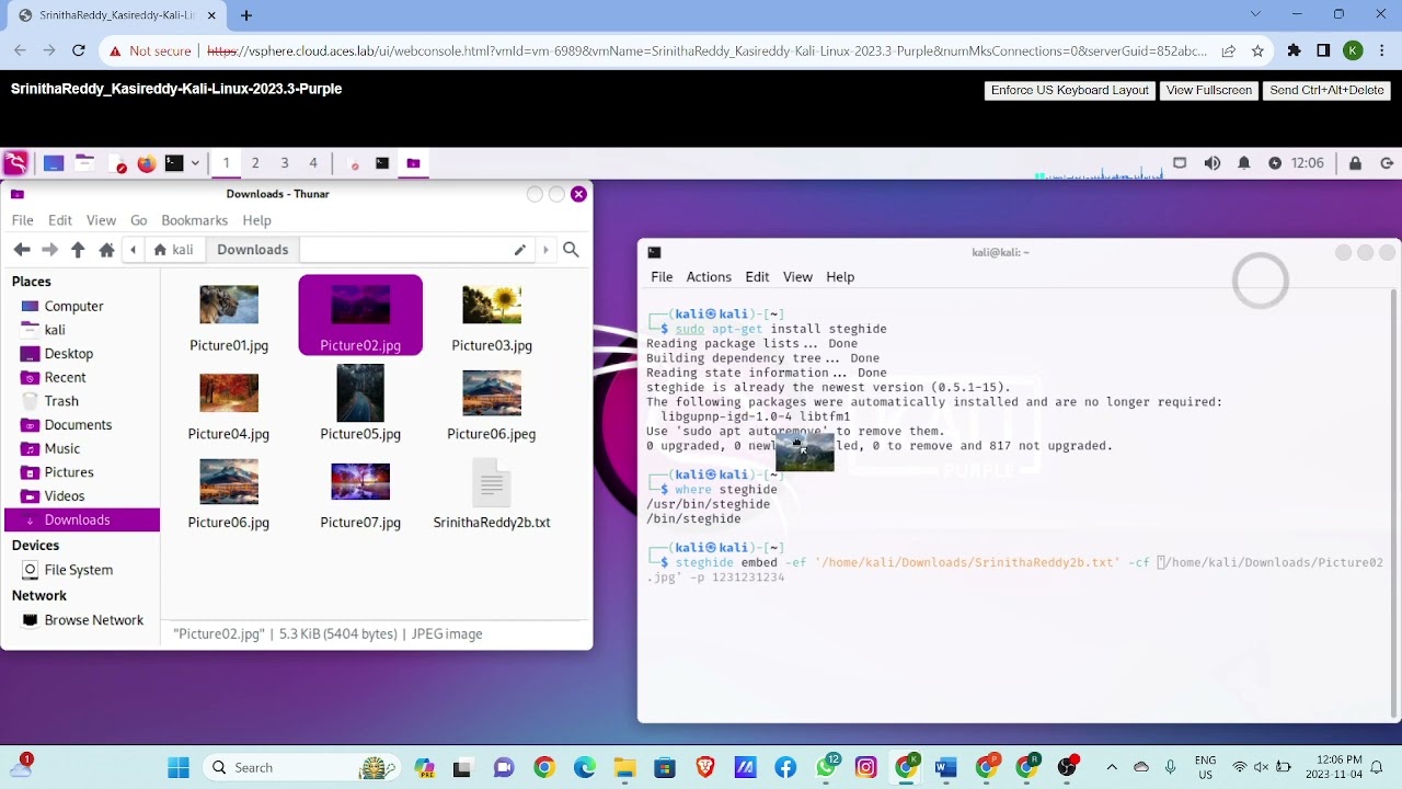 Master Steganography with Steghide in Kali Linux ๐ผ๏ธ | Lab 7 Tutorial