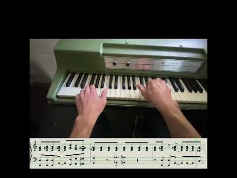 Vulfmon "Tokyo Night" piano tutorial with transcription #vulfpeck #vulfmon #vulf #tutorial