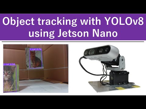 Object tracking with YOLOv8 using Jetson Nano
