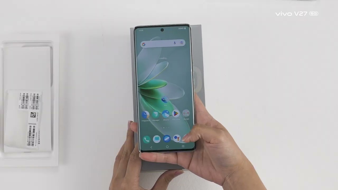 V27 5G Emerald Green Unboxing 📱