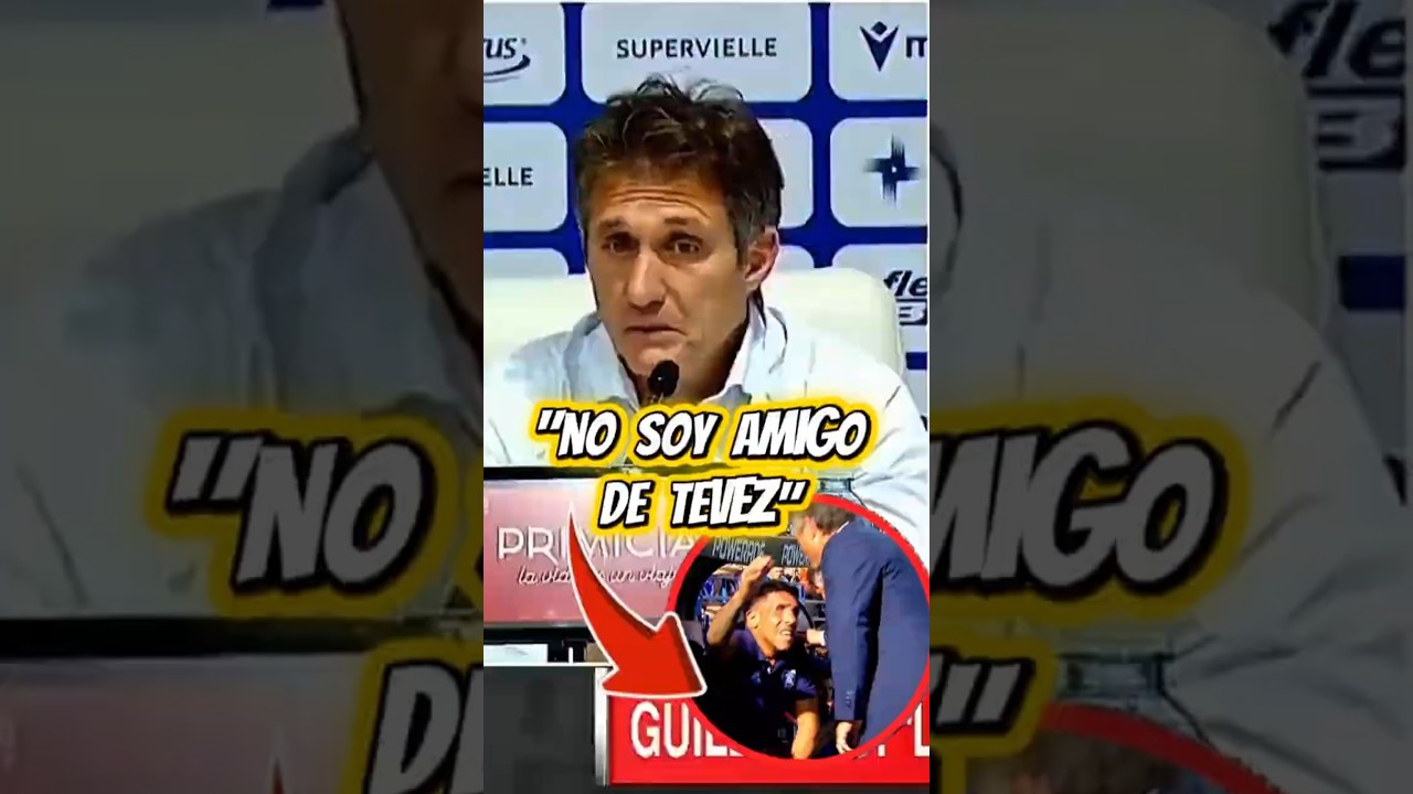 Guillermo Barros Schelotto Clarifies His Relationship with Tevez After Velez's Defeat 🇸🇪