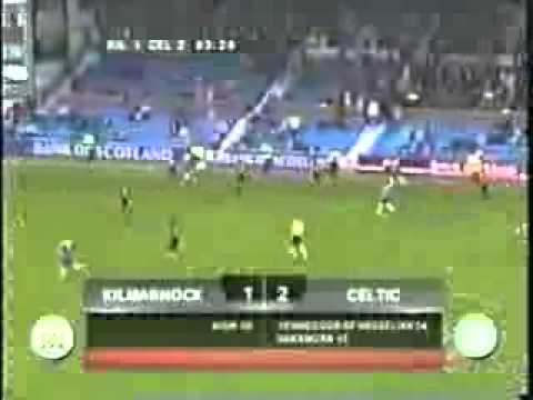 Nakamura's Winning Free Kick for Celtic ⚽