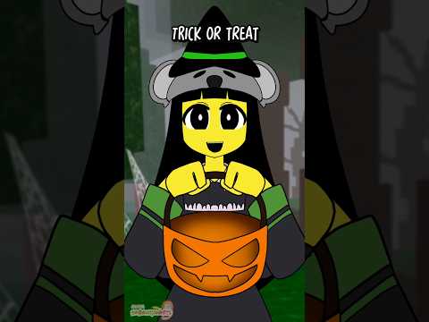 TRICK OR TREAT💀🍬 99 Nights In The Forest🔥🌙 Animation #99nightintheforest #animation #99nights