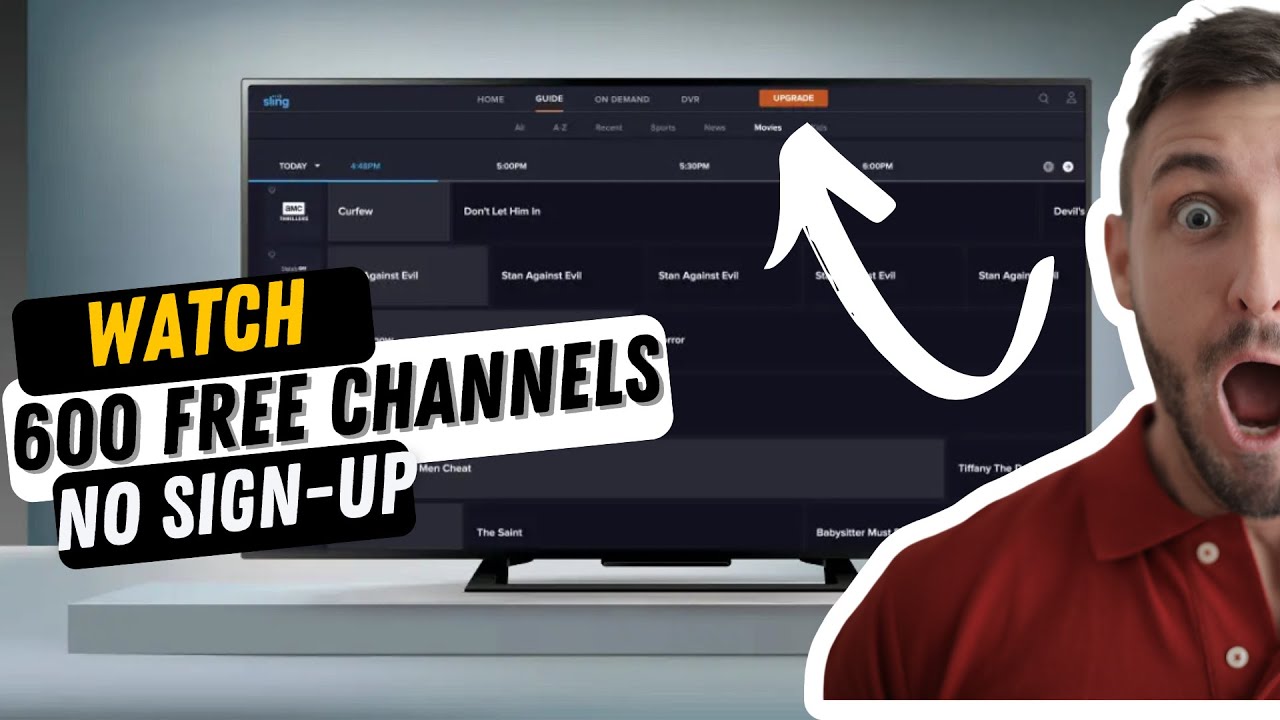 Watch 600+ Free Sling TV Channels Without Sign-Up