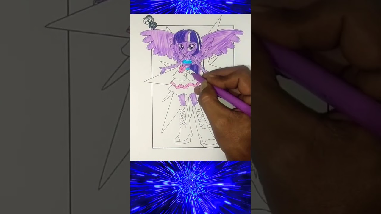 Stunning Twilight Sparkle in Elegant Dress ✨ #Shorts