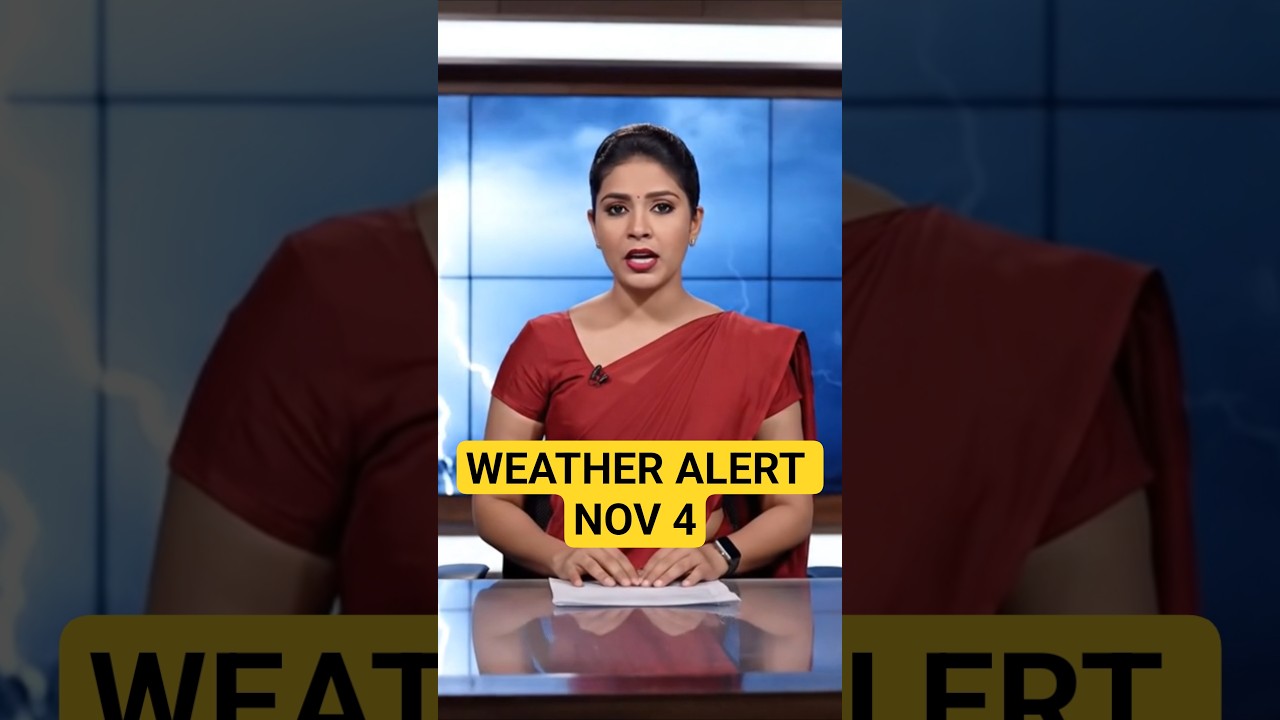 తెలంగాణ వాతావరణ అప్‌డేట్ - నవంబర్ 4