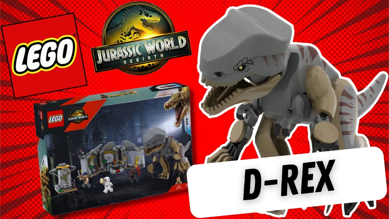 D-Rex kommt! Das LEGO Jurassic World Geheimnis 🦖