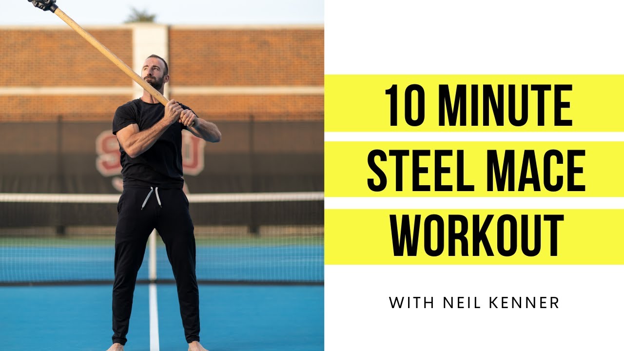 10-Minute Steel Mace Workout with Neil Kenner 🏋️‍♂️