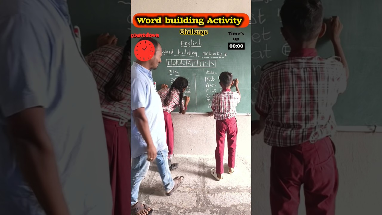 word building Activity challenge #students #education #schoollife #english #yt #challenge #brain