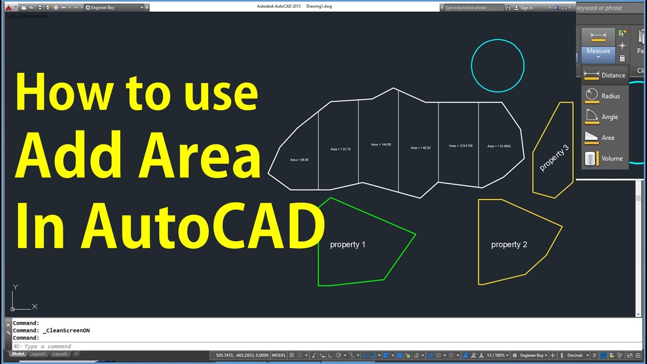 Master AutoCAD: How to Use the 'Add Areas' Feature Easily 🖥️
