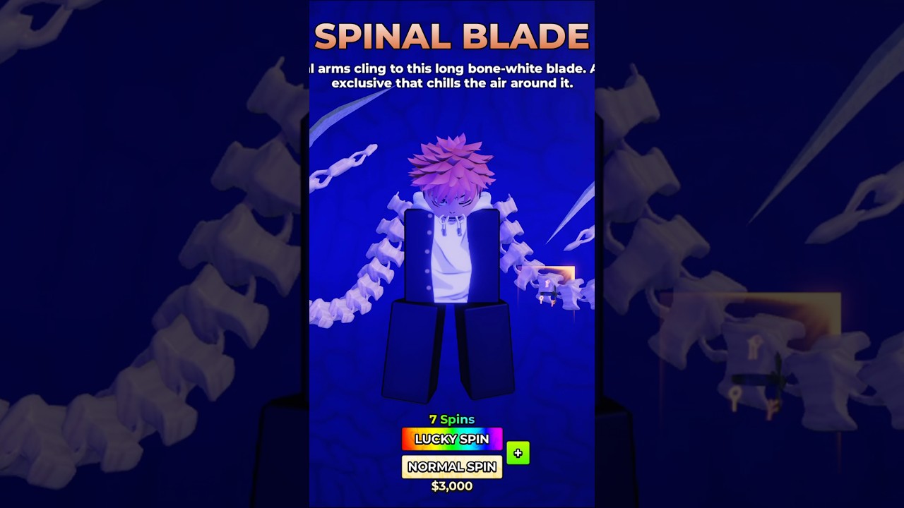 ๐ฅ New Divine Spinal Blade Weapon Showcase in Hunty Zombies! | Roblox Update