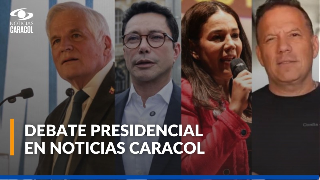 Debate presidencial: Uribe, Caicedo, Macollins y Botero