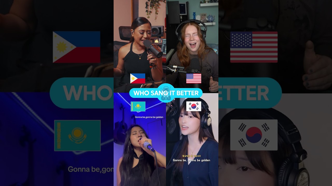 Who Sang 'Golden' Better? KPop Demon Hunters 🎤