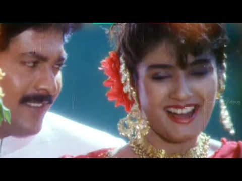 వినోద్ కుమార్ రవీనా తండోన్ డ్యూయెట్ సాంగ్  | Ratha Saradhi Telugu Movie Song