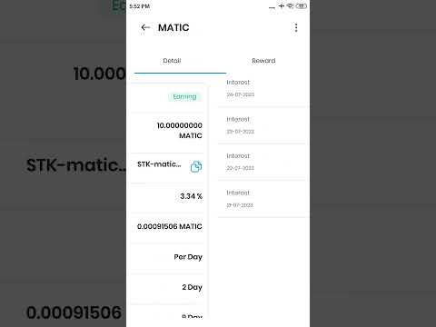 REVIEW REWARD STAKING MATIC KE EMPAT DI INDODAX