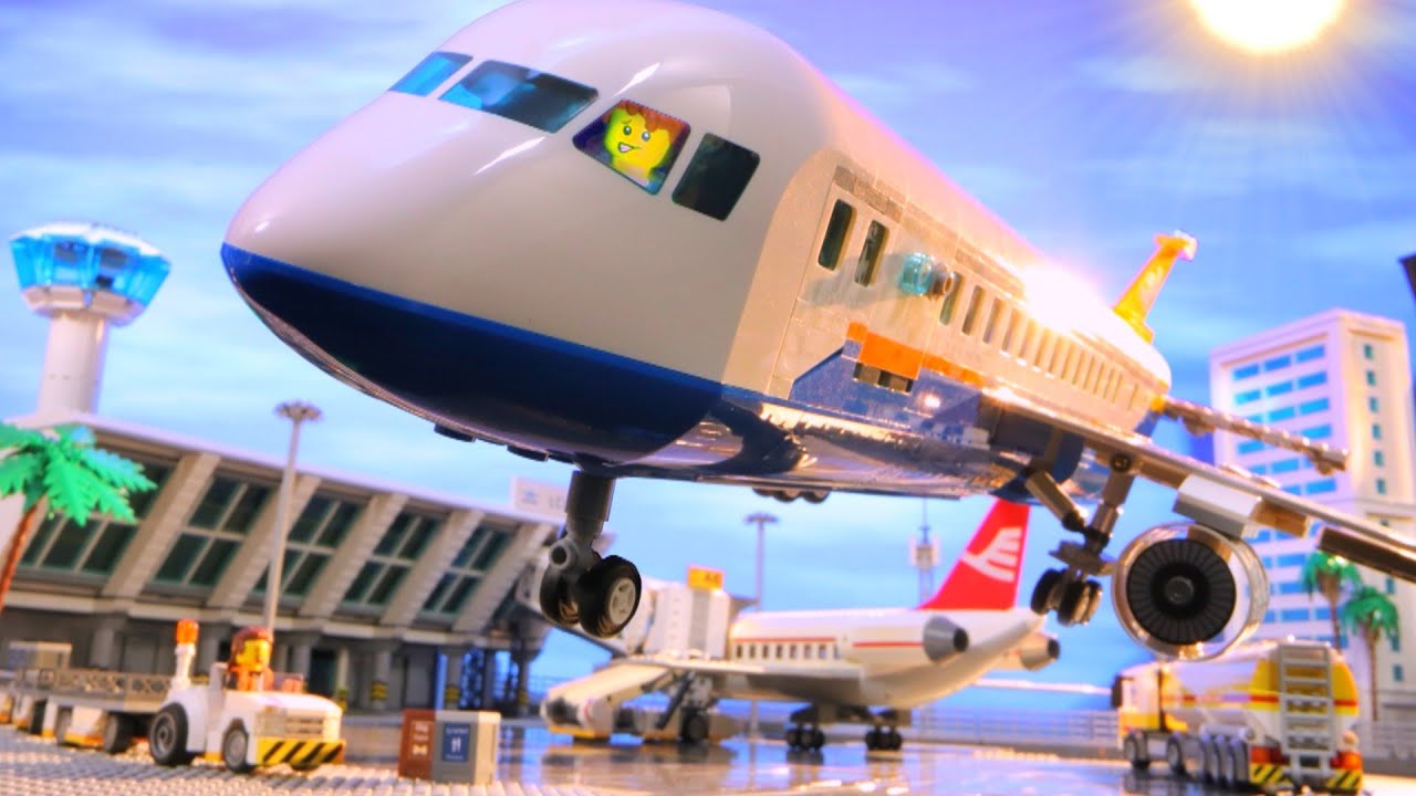 Lego Airplane: Sky Trouble 🚁