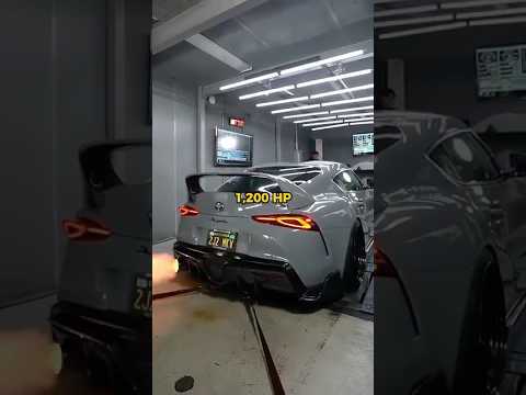 Custom Supra with 1,200HP 2JZ Engine π