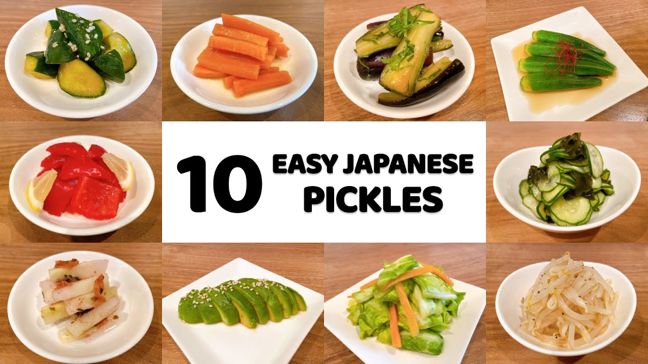 10 Easy Vegan Japanese Pickle Recipes 🥒