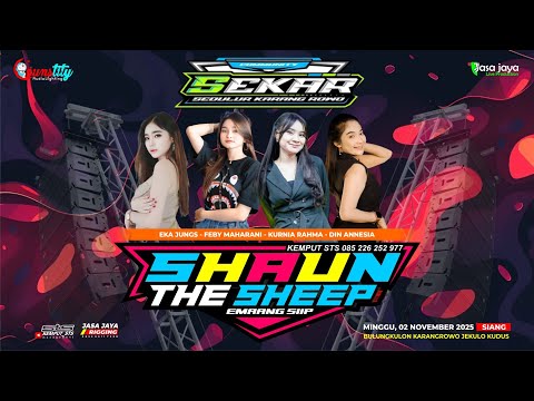 LIVE SHAUN THE SHEEP - HAPPY PARTY SEKAR COMMUNITY - KARANGROWO JEKULO KUDUS | COUNSTITY AUDIO