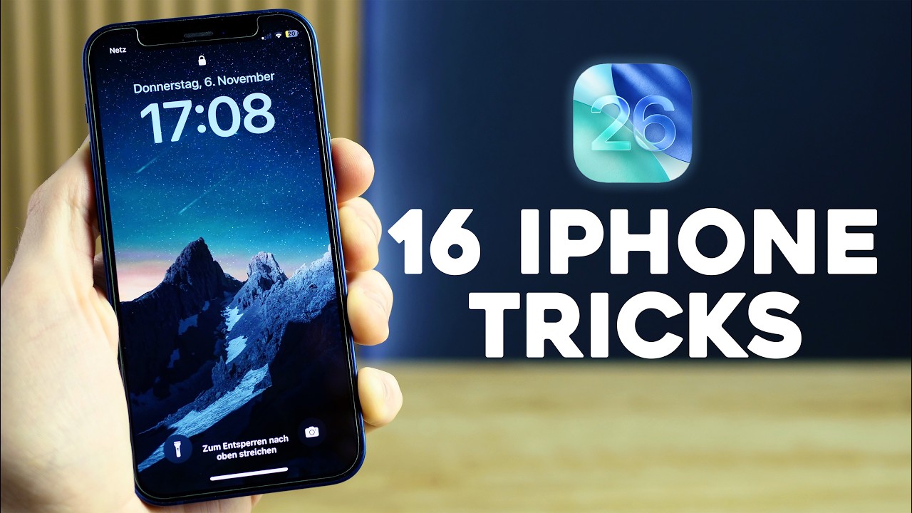 16 geheime iPhone Tricks, die 2026 jeder kennt! 📱