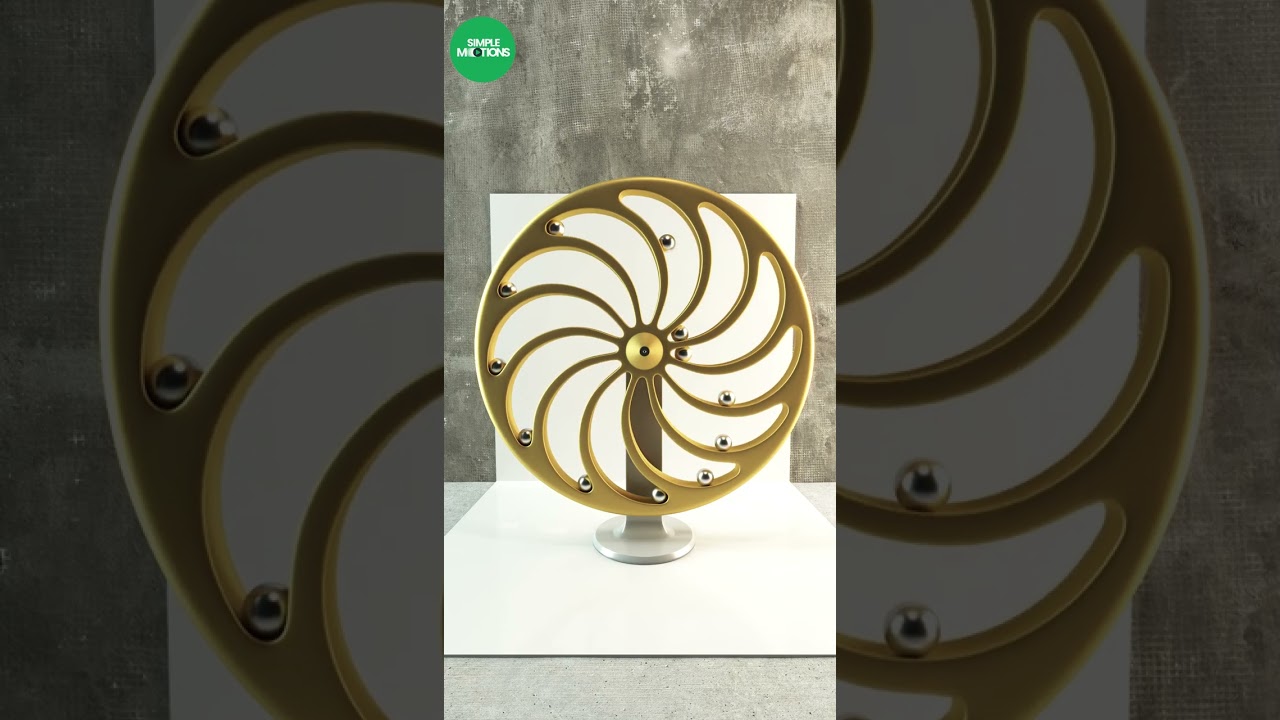 Da Vinci's Perpetual Motion Wheel 🔧