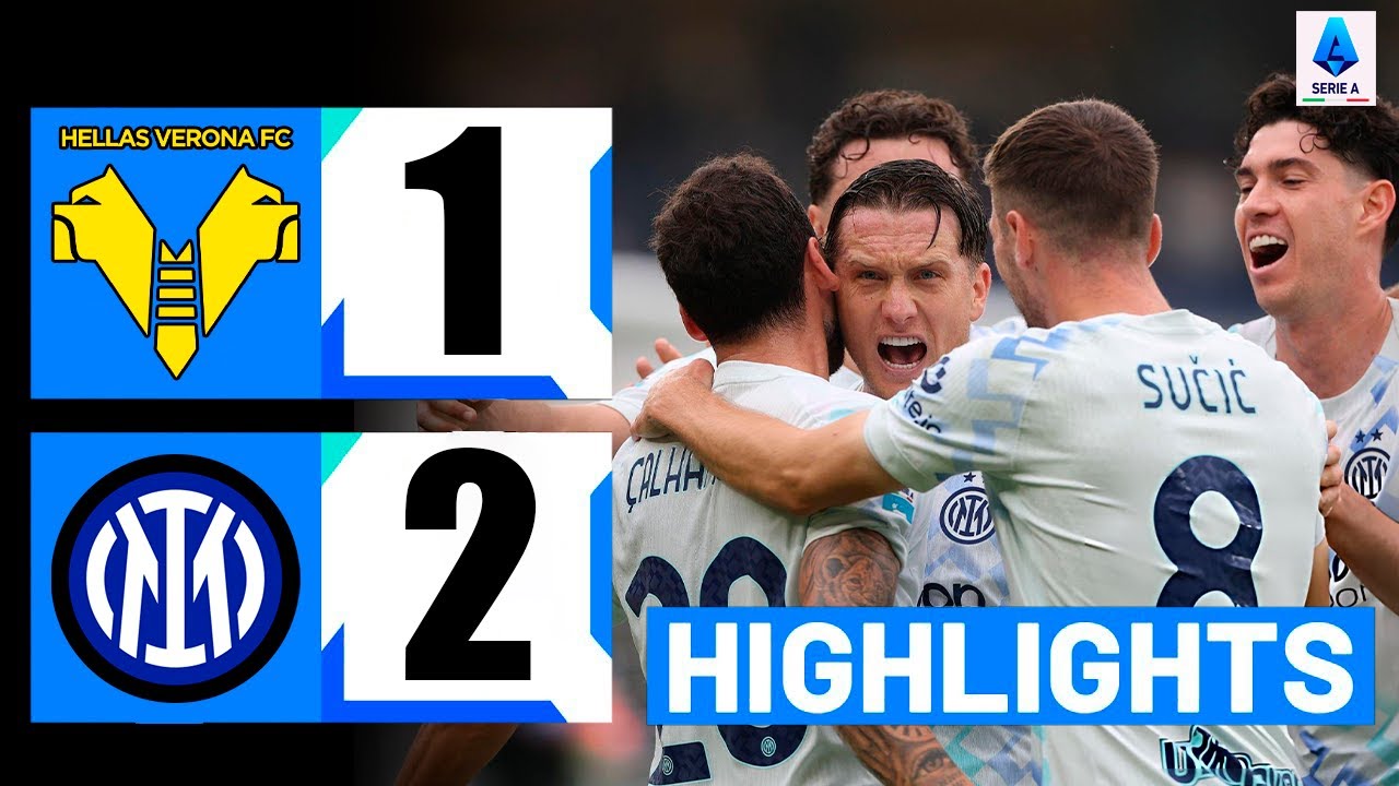 Hellas Verona vs Inter 1-2 | Exciting Highlights from Serie A 2025-26 ⚽