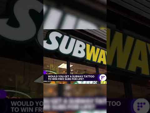 Get Free Subway for Life! 😍