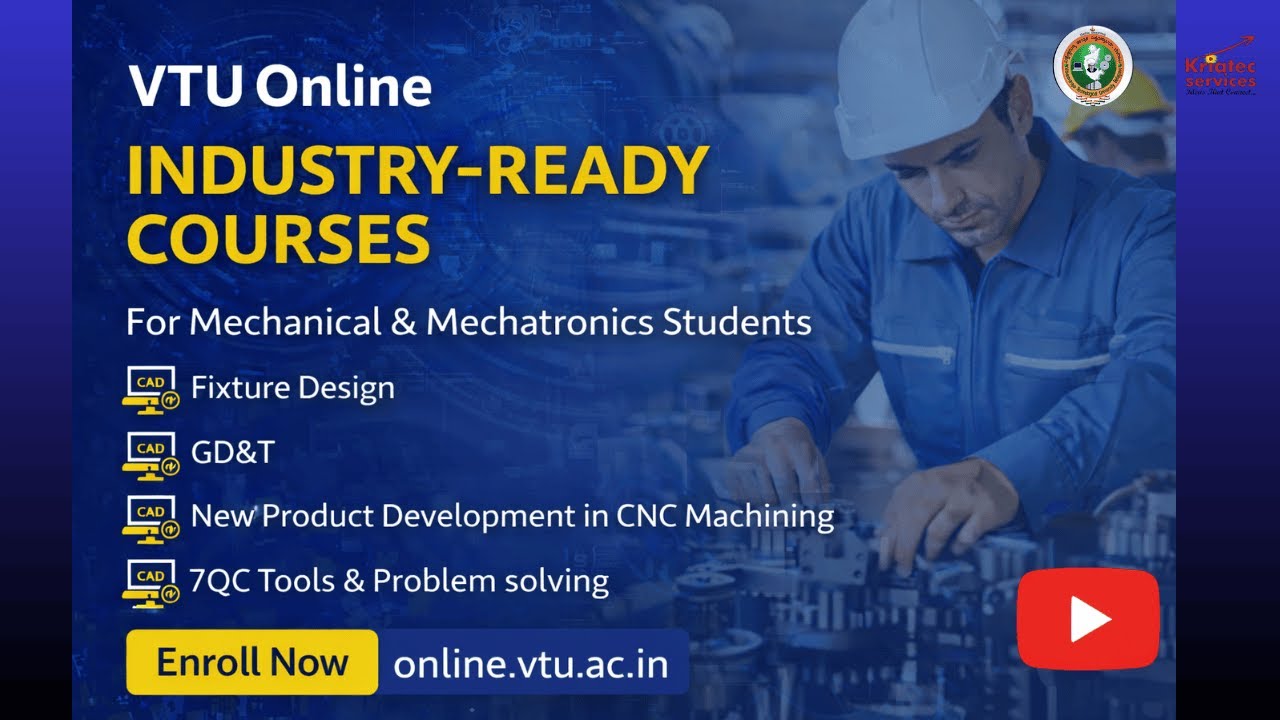 VTU Online Industry-Ready Courses for Mechanical & Mechatronics