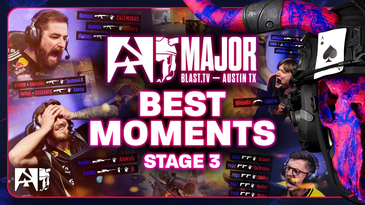 Top Moments from BLAST TV Austin Major 2025 🎮