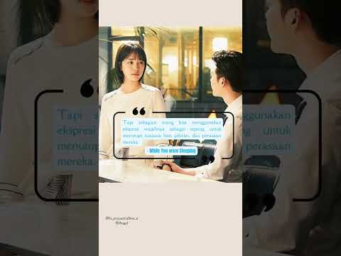 Quote Drakor While You were Sleeping #whileyouweresleeping #kdrama #drakor #quotes #fyp #foryoupage