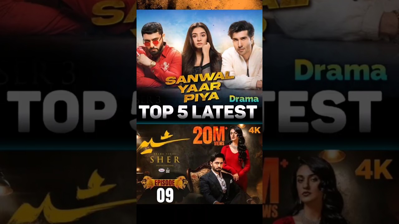 Top 5 Pakistani Dramas of 2025 🎬