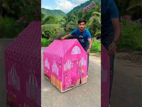 Notun akta Tent House 🏡 Unboxing and Fitting