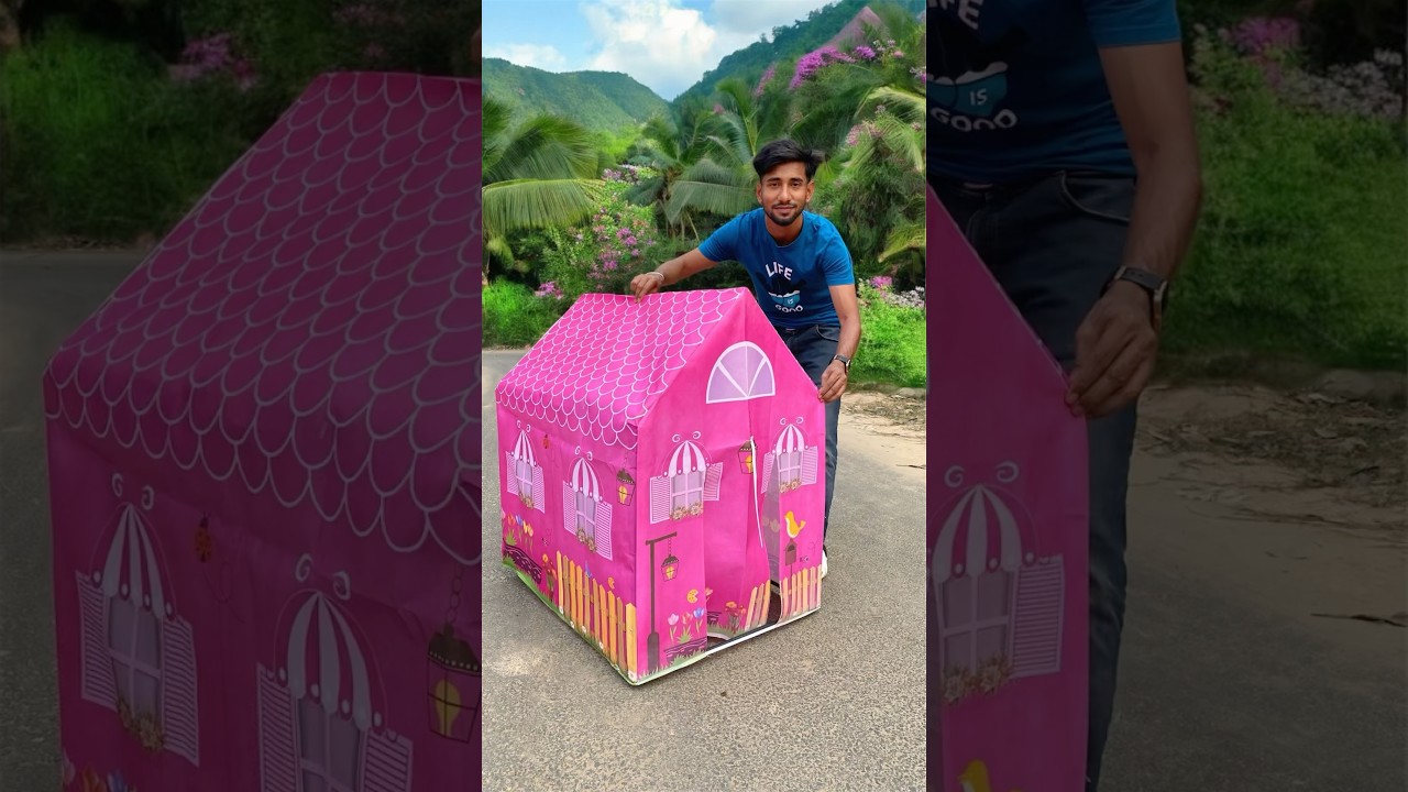 Exciting New Tent House Unboxing & Setup! π‘